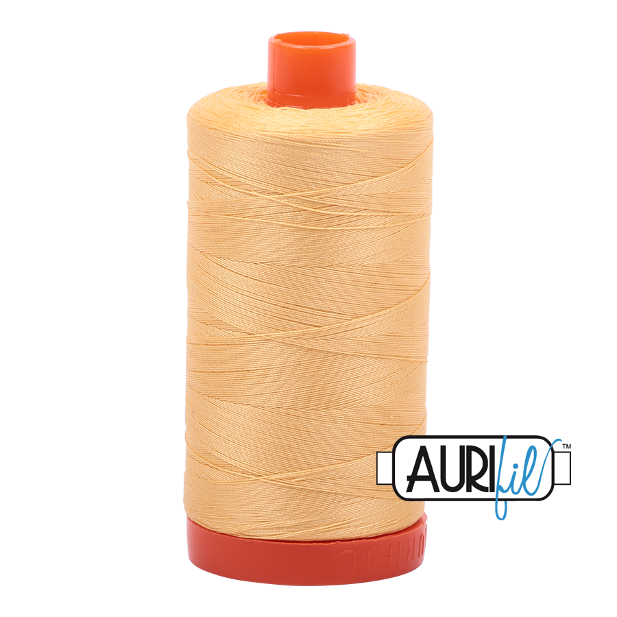 Aurifil 50wt Thread - Medium Butter 2130