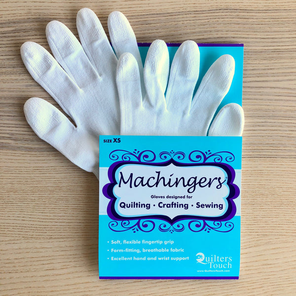 Machingers Quilting Gloves for Free-Motion Sewing - Lightweight