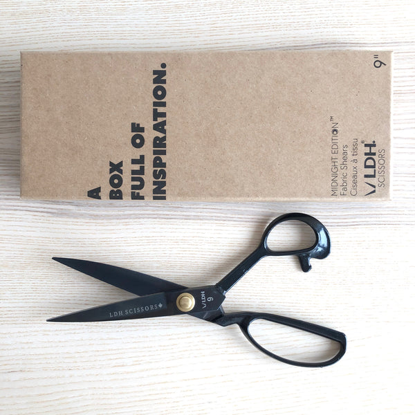 LDH 9 Fabric Shears, Midnight Edition