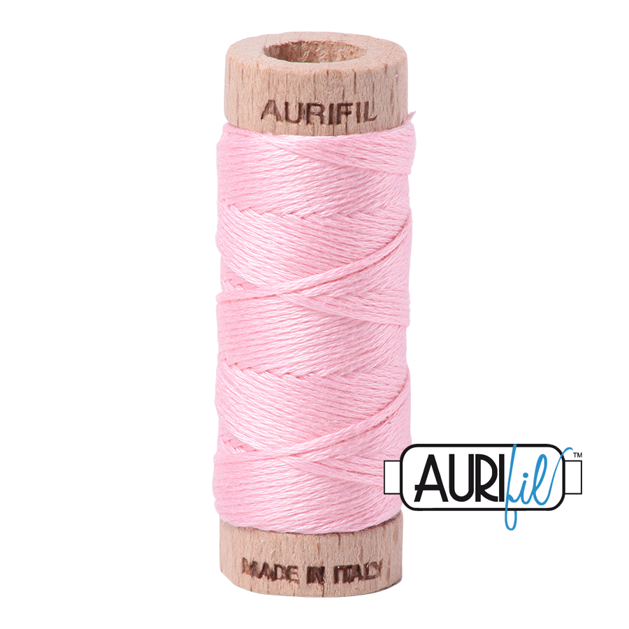 Aurifil 6-strand cotton floss - Baby Pink 2423