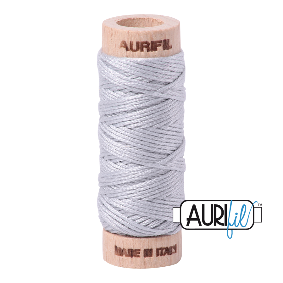 Aurifil 6-strand cotton floss - Dove 2600