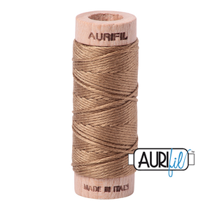 Aurifil 6-strand cotton floss - Toast 6010