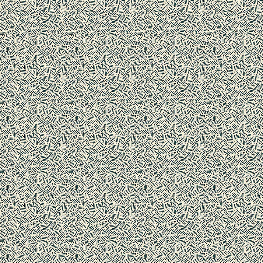 Liberty Arthur's Garden Dots and Dashes Turquoise