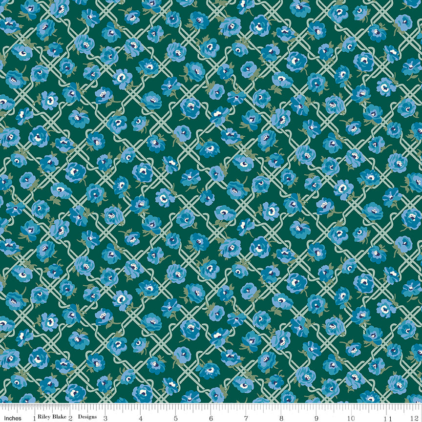 Floral Nostalgia Rosemary Blooms