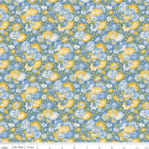 Liberty Palace Gardens Buckingham Blooms Blue