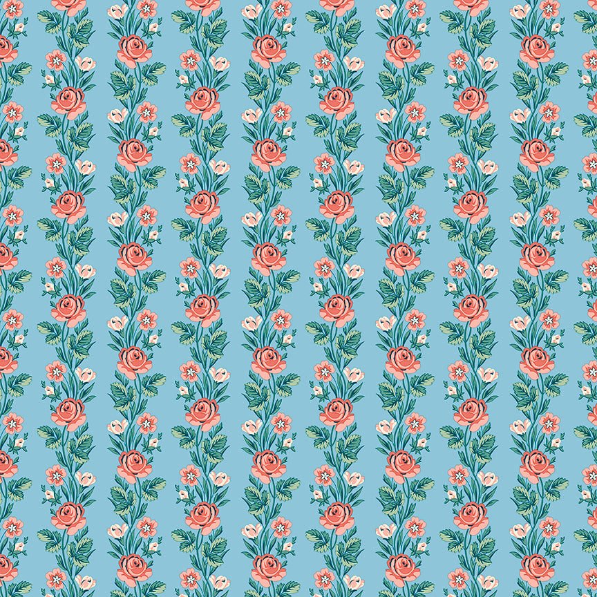 Liberty Palace Gardens Regal Stripe Pink