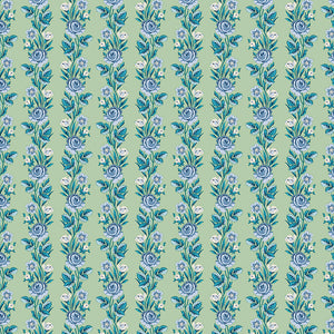 Liberty Palace Gardens Regal Stripe Green