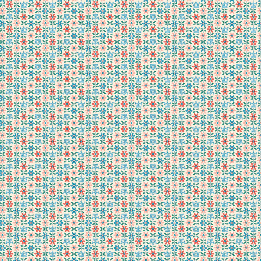 Liberty Palace Gardens Royal Posies Pink