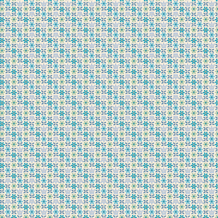 Liberty Palace Gardens Royal Posies Green