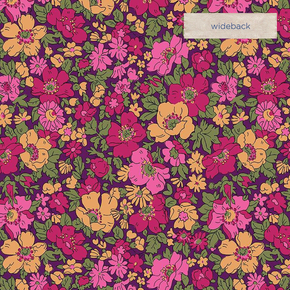 Liberty Cosmos Park Pink Wide Back