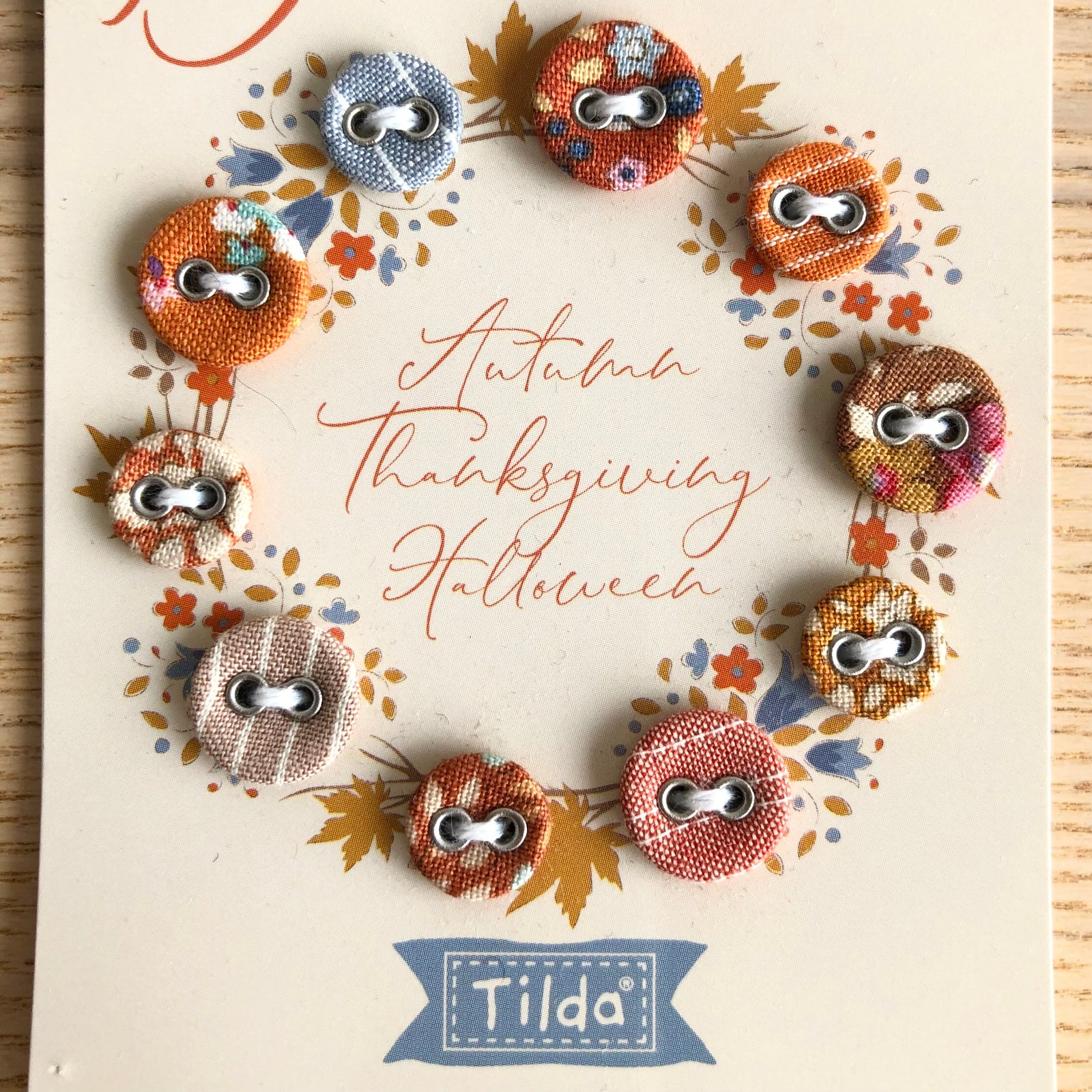 Tilda Buttons Autumn