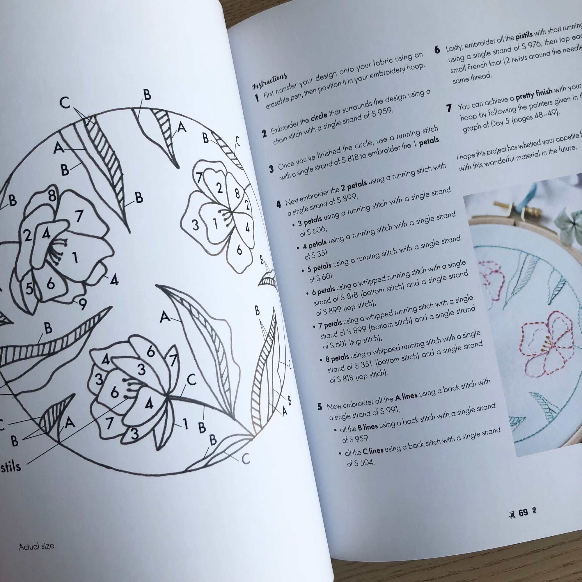 21 days to learn embroidery