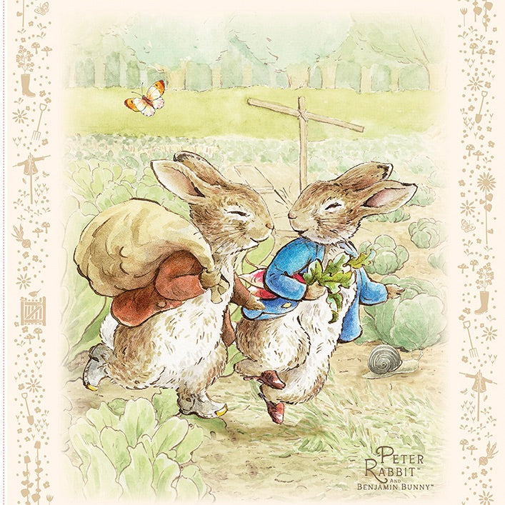 Peter Rabbit and Benjamin Bunny Panel