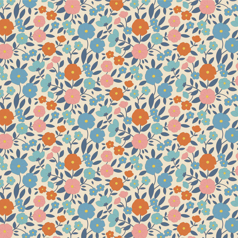 Wallflower Janice Blue