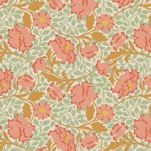 Tilda Songbird Floral Coral