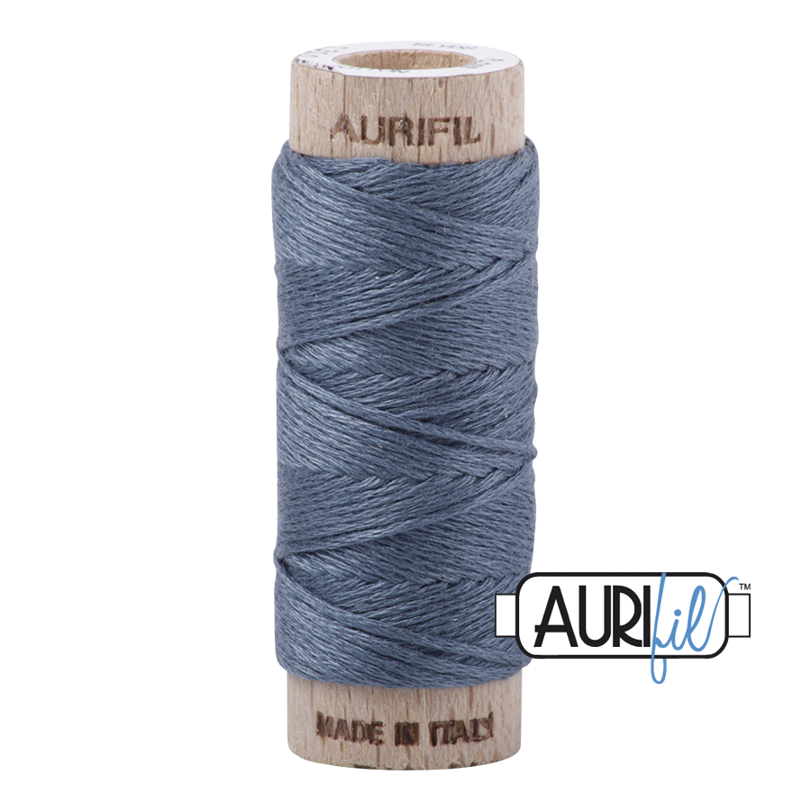 Aurifil 6-Strand Cotton Floss - Medium Blue Grey 1310