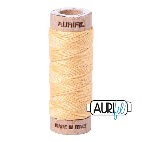 Aurifil 6-Strand Cotton Floss - Medium Butter 2130