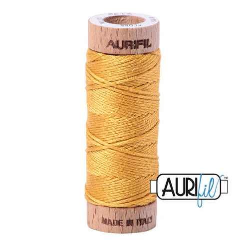 Aurifil 6-Strand Cotton Floss - Tarnished Gold 2132