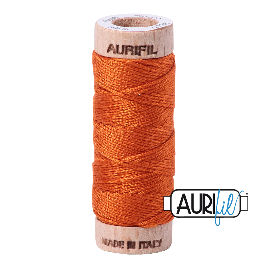 Aurifil 6-Strand Cotton Floss - Orange 2235