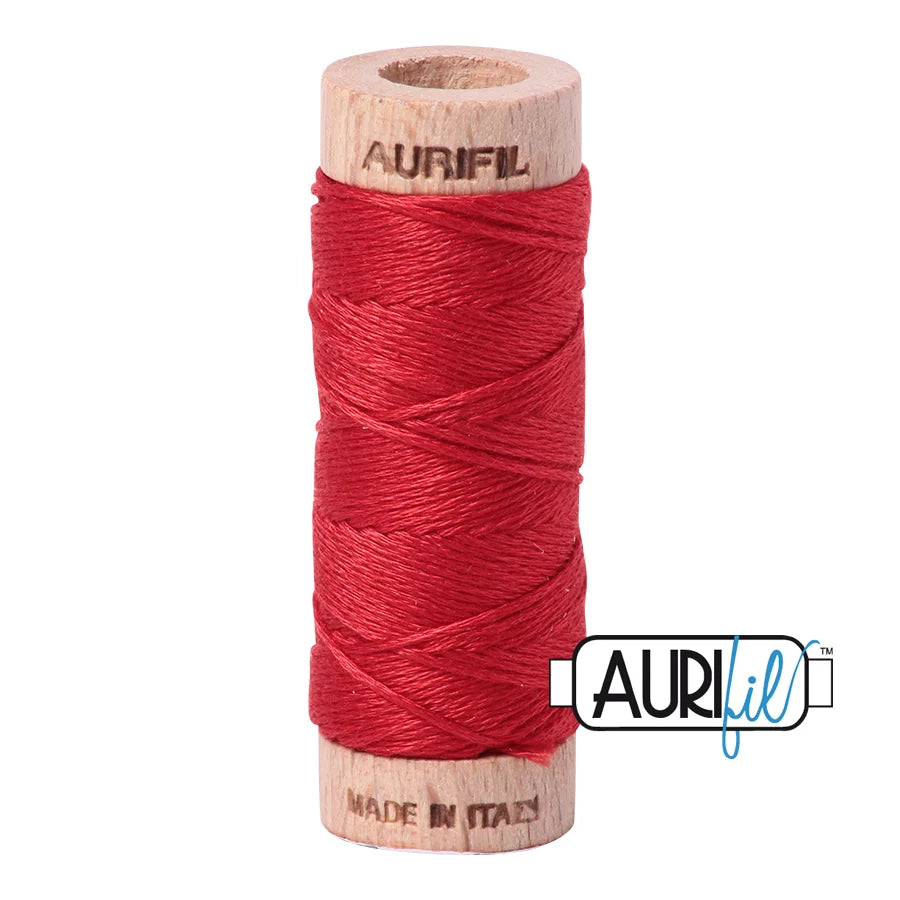 Aurifil 6-Strand Cotton Floss - Lobster Red 2265