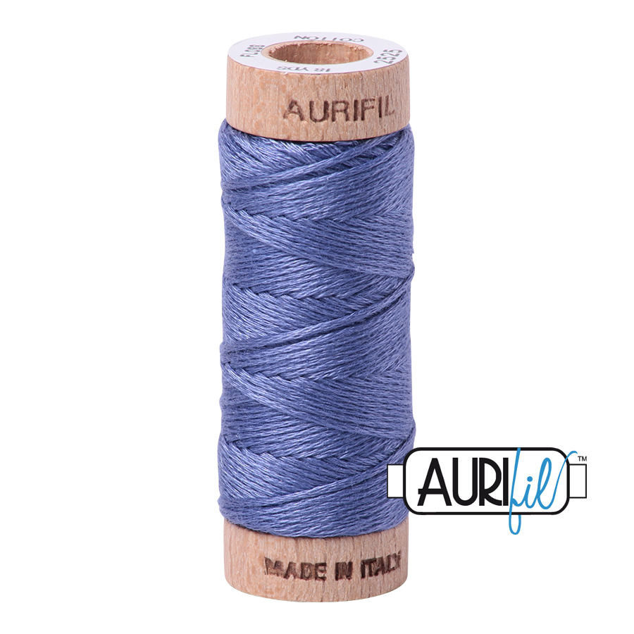 Aurifil 6-Strand Cotton Floss - Dusty Blue Violet 2525