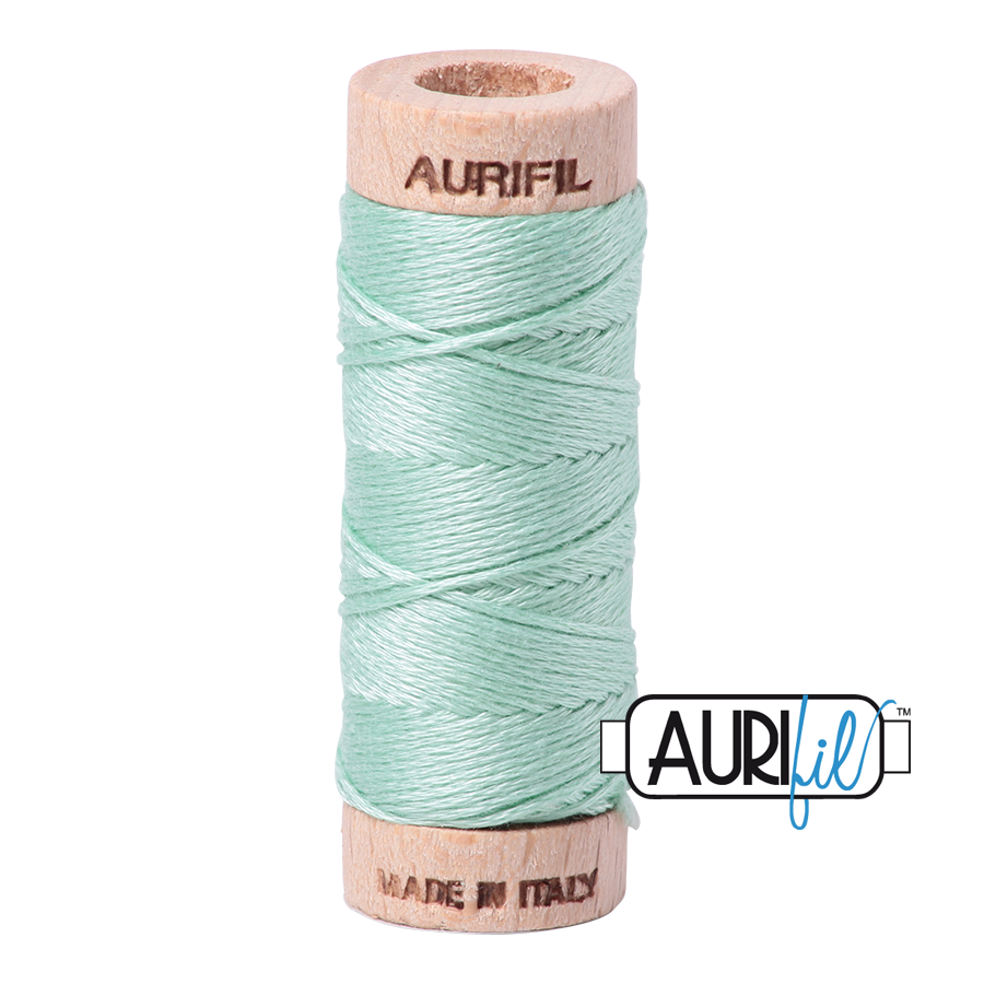 Aurifil 6-strand cotton floss - Mint 2830