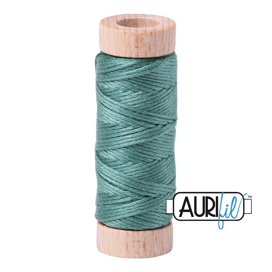 Aurifil 6-strand cotton floss - Medium Juniper 2850