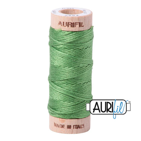 Aurifil 6-Strand Cotton Floss - Green Yellow 2884