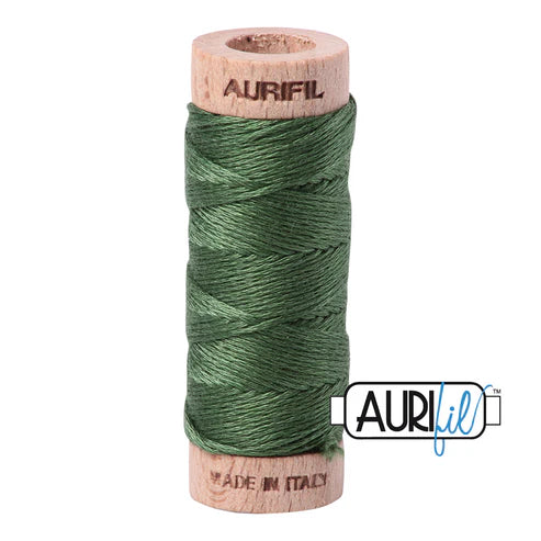 Aurifil 6-Strand Cotton Floss - Very Dark Grass Green 2890