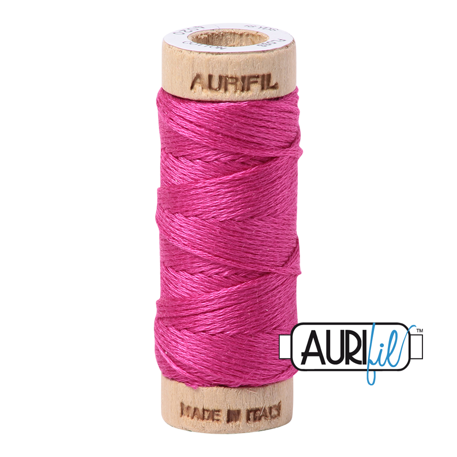 Aurifil 6-strand cotton floss - Fuchsia 4020