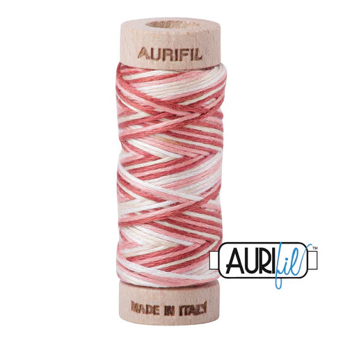 Aurifil 6-Strand Cotton Floss - Cinnamon Sugar Variegated 4656