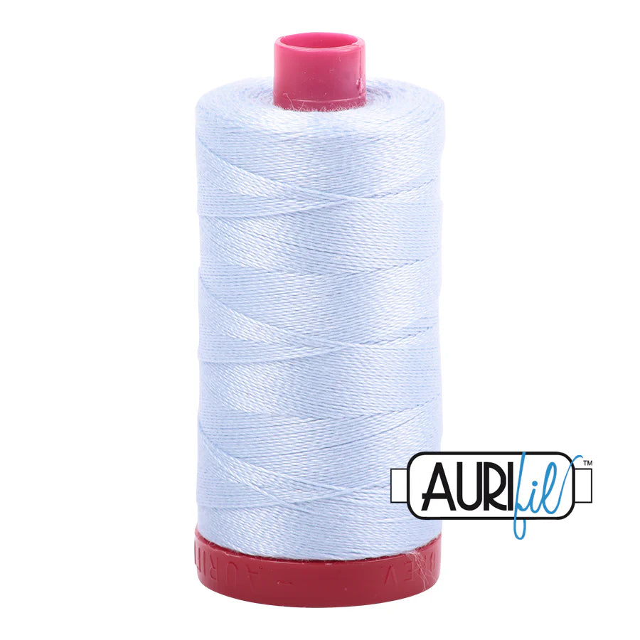Aurifil 12wt Thread - Light Robin's Egg 2710