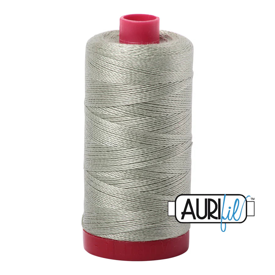 Aurifil 12wt Thread - Light Laurel Green 2902