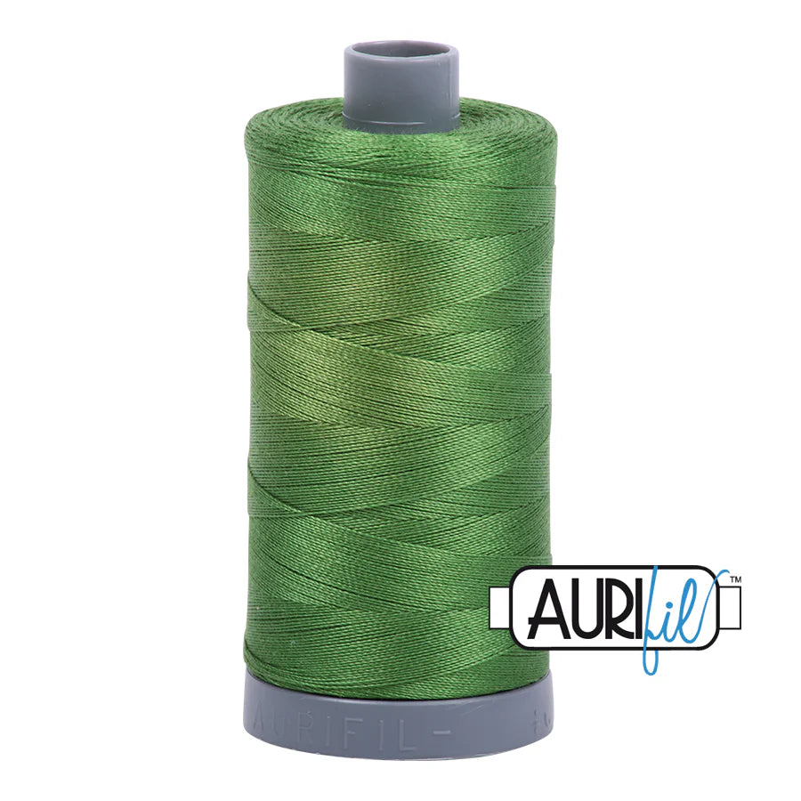 Aurifil 28wt Thread - 5108 Dark Grass Green