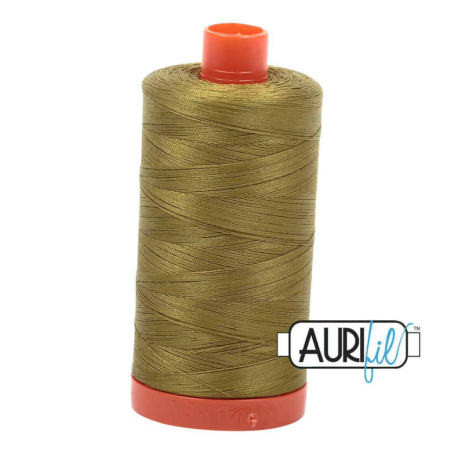 Aurifil 50wt Thread - Medium Olive 2910