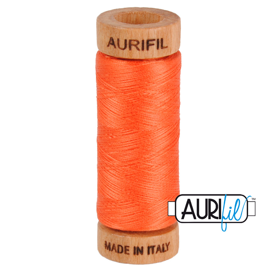 Aurifil 80wt Thread - Dusty Orange 1154