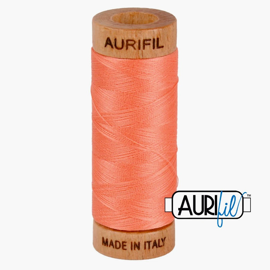 Aurifil 80wt Thread - Light Salmon 2220