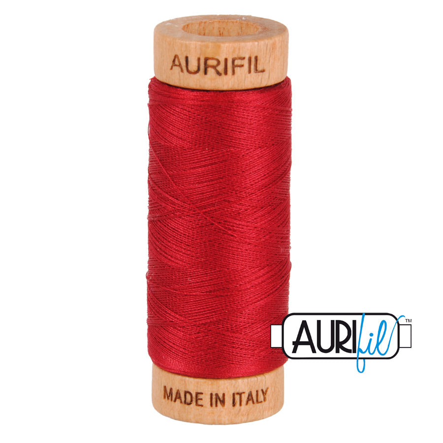 Aurifil 80wt Thread - Red Wine 2260