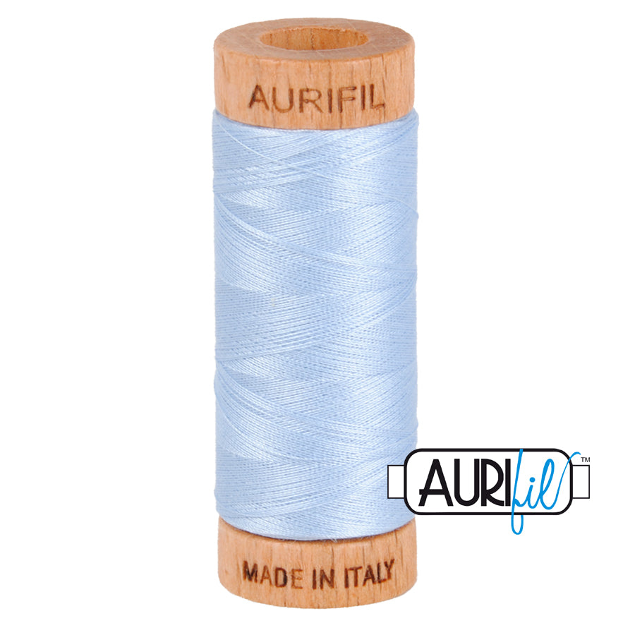 Aurifil 80wt Thread - Light Robins Egg 2710