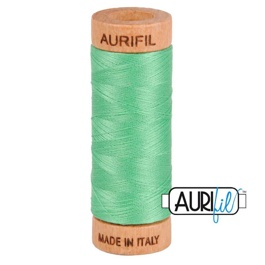 Aurifil 80wt Thread - Light Emerald 2860