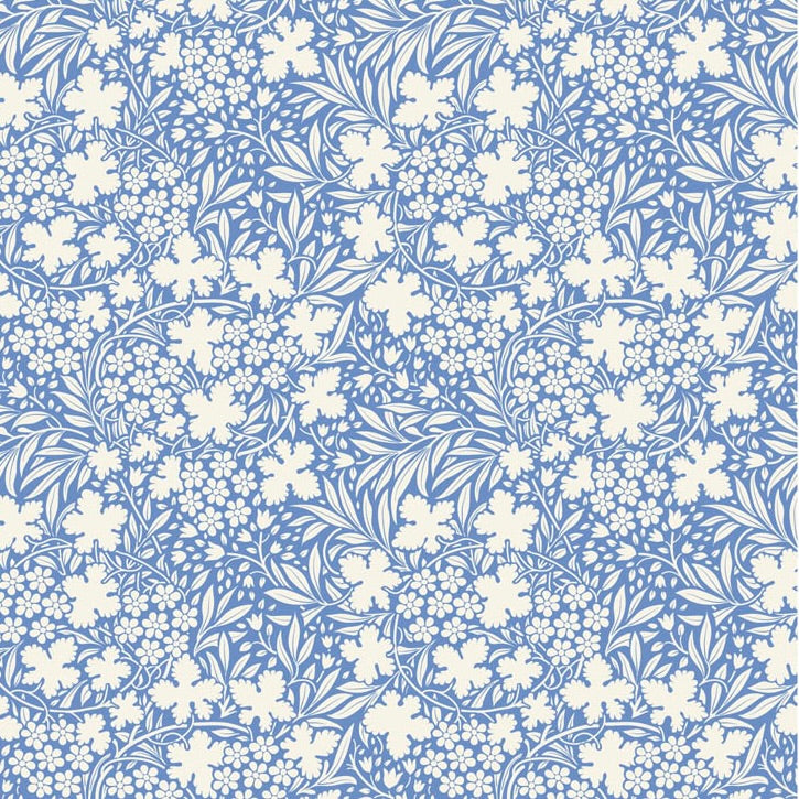 Tilda Somthing Blue Bushbloom Blue