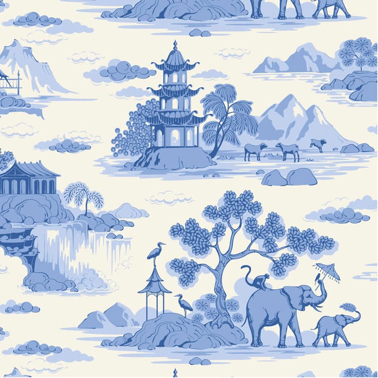 Tilda Somthing Blue Cottonview Cream