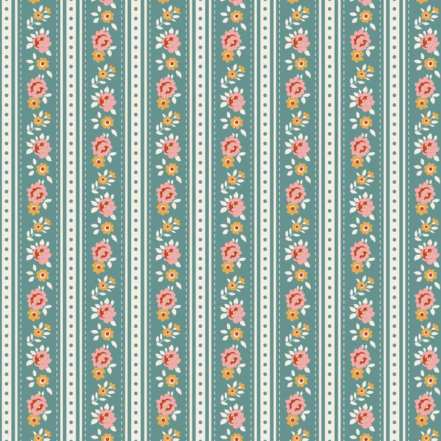 Tilda Village Life Agnes Teal *Pre-Order*