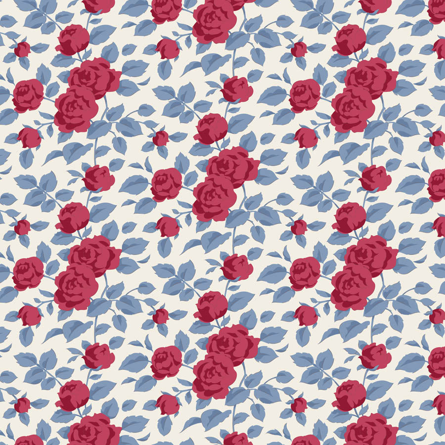Tilda Village Life Margot Burgundy *Pre-Order*