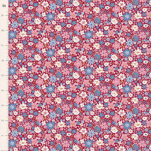 Tilda Village Life Esther Burgundy *Pre-Order*