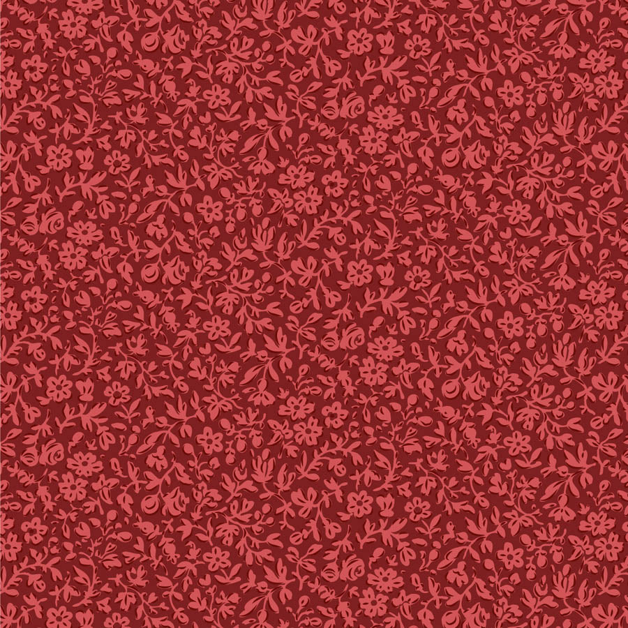 Merry Little Christmas Eve Burgundy