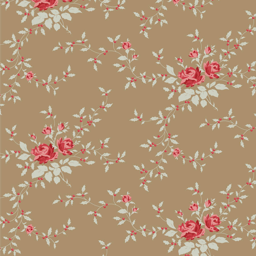 Merry Little Christmas Noel Taupe