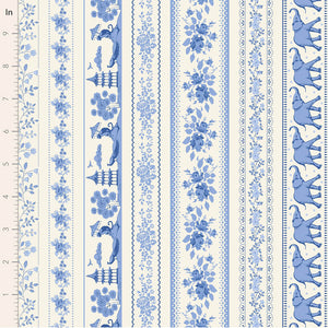 PRE-ORDER Tilda Somthing Blue Borders Blue