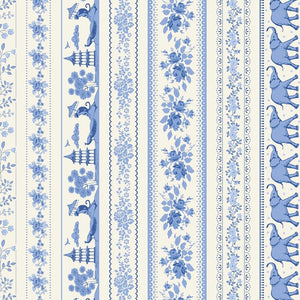 PRE-ORDER Tilda Somthing Blue Borders Blue