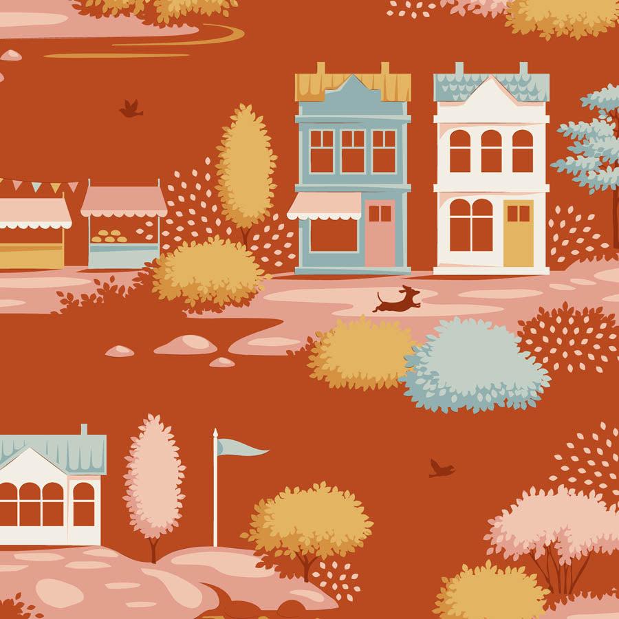 Tilda Village Life Village Rust *Pre-Order*
